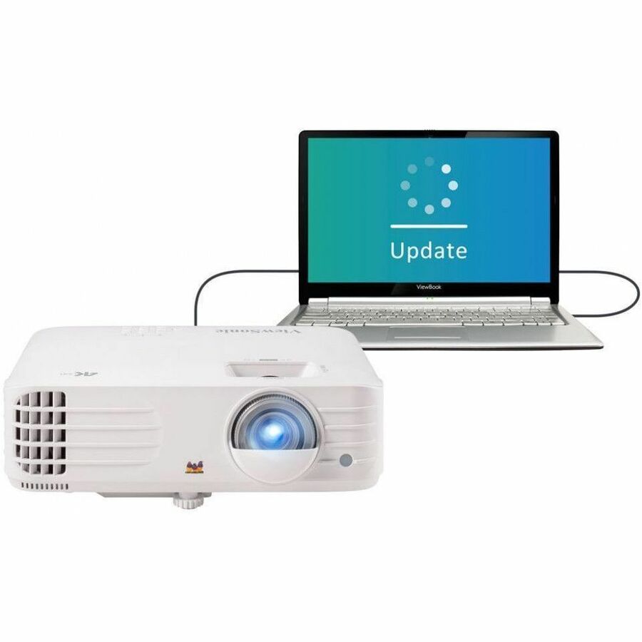 ViewSonic PX701-4K Standard Throw DLP Projector - 16:9 - Ceiling Mountable, Tabletop - White - 6670594