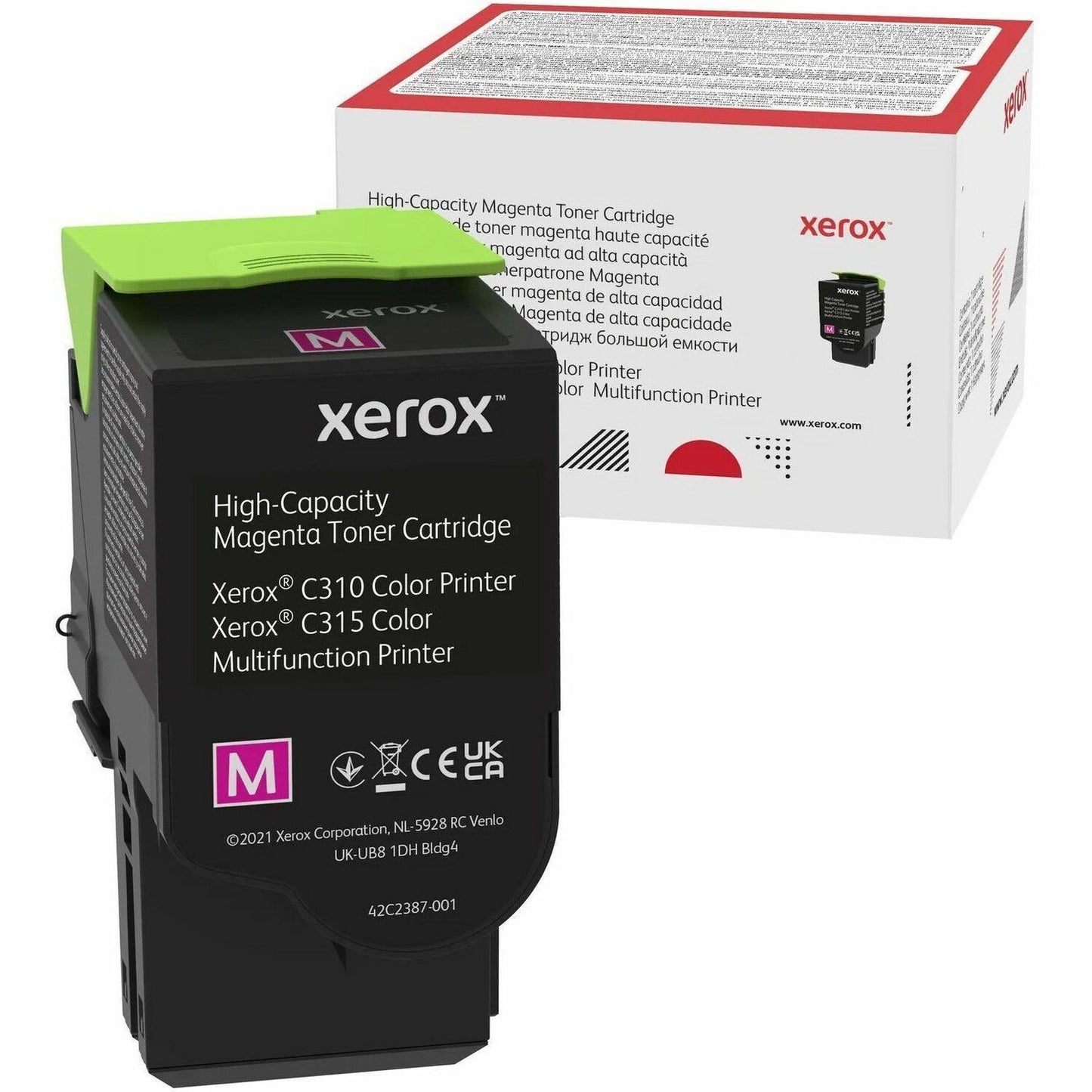 Xerox 006R04366 Original High Yield Laser Toner Cartridge - Magenta Pack