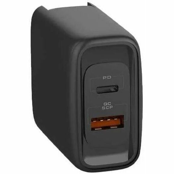 Blu Element BEWCCS45WB Wall Charger Dual USB-C 45W PD and USB-A Black - 101-1528