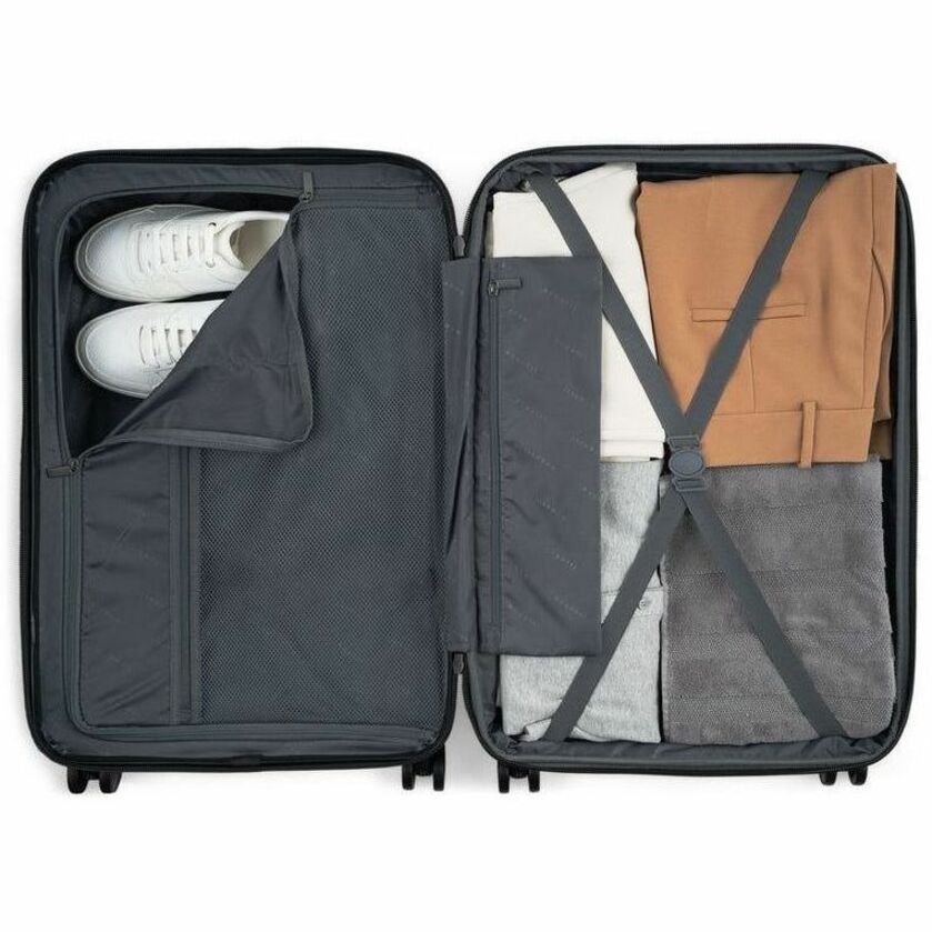 bugatti WELLINGTON Travel/Luggage Case (Check-in) Travel - Silver - HLG5124-PEWTER