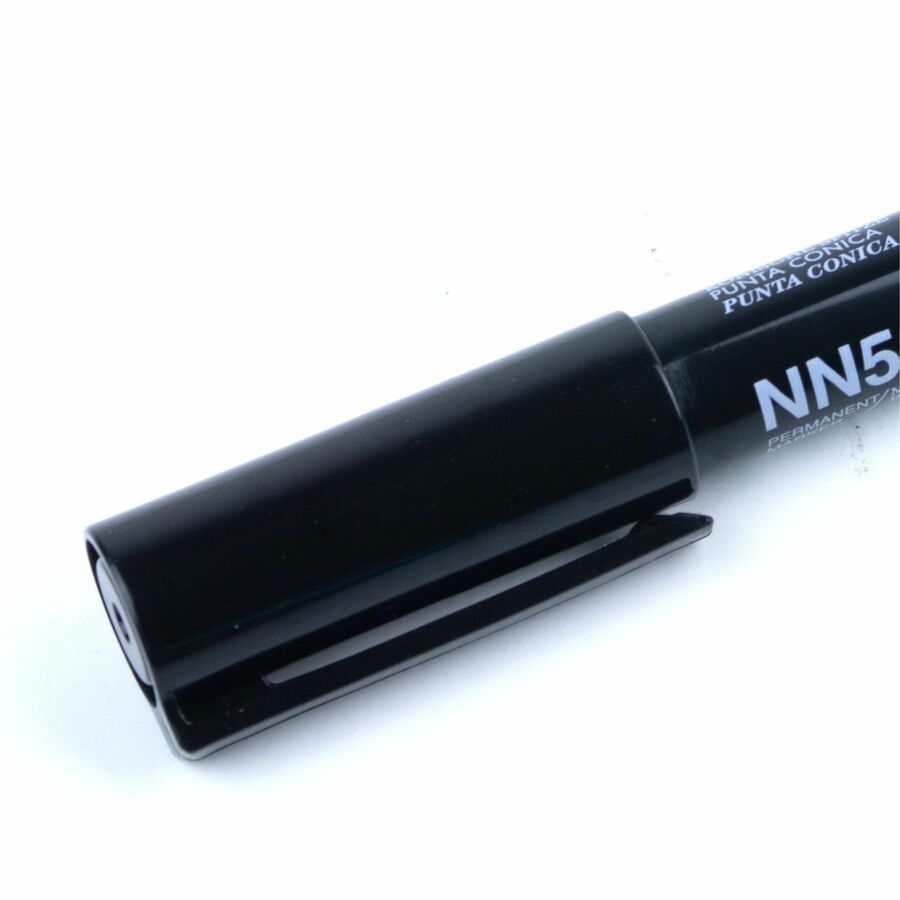 Pentel Green Label Permanent Marker (5.0mm), Bullet Tip, Black ink - NN50-A