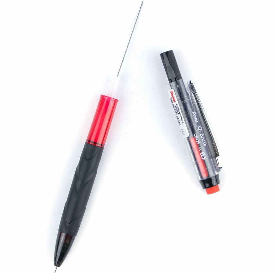 Pentel Q-ERASE Mechanical Pencil, 0.5mm Black Barrel - QE425A