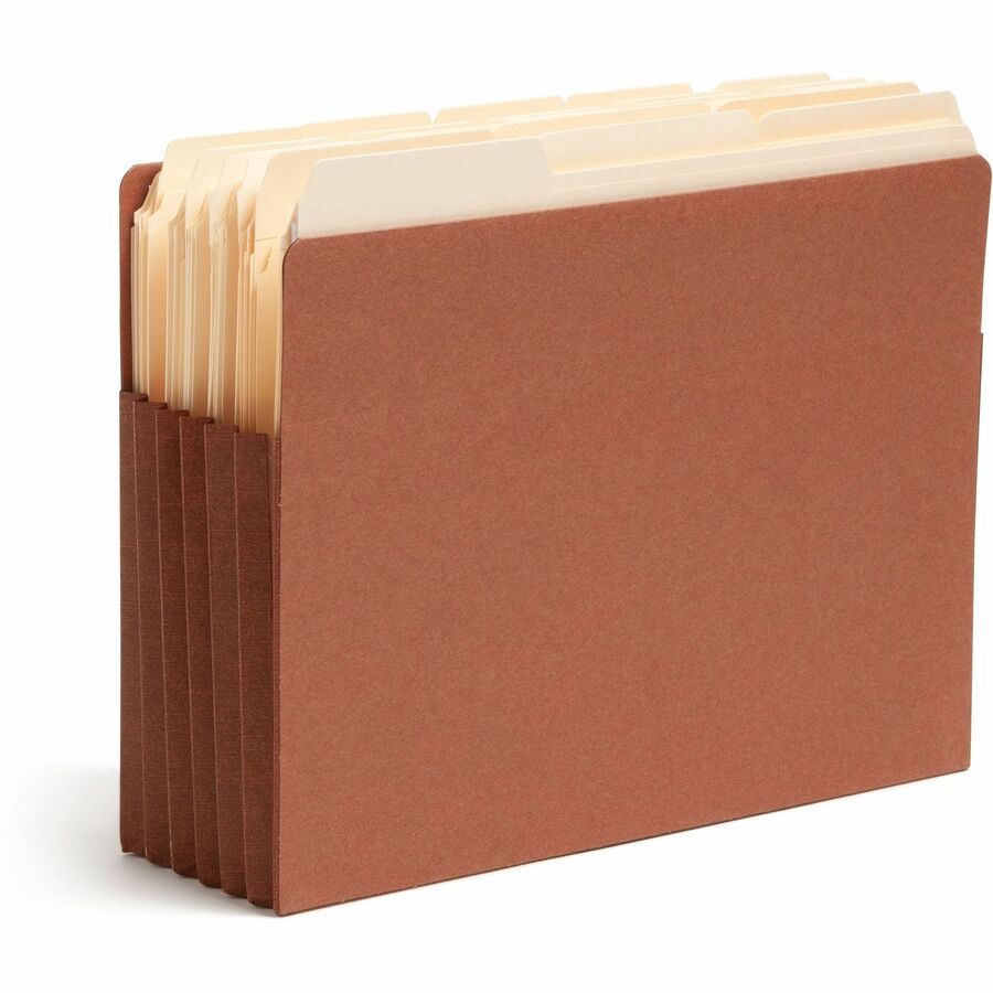 Smead TUFF Straight Tab Cut Letter Recycled File Pocket - 73790-NVXC