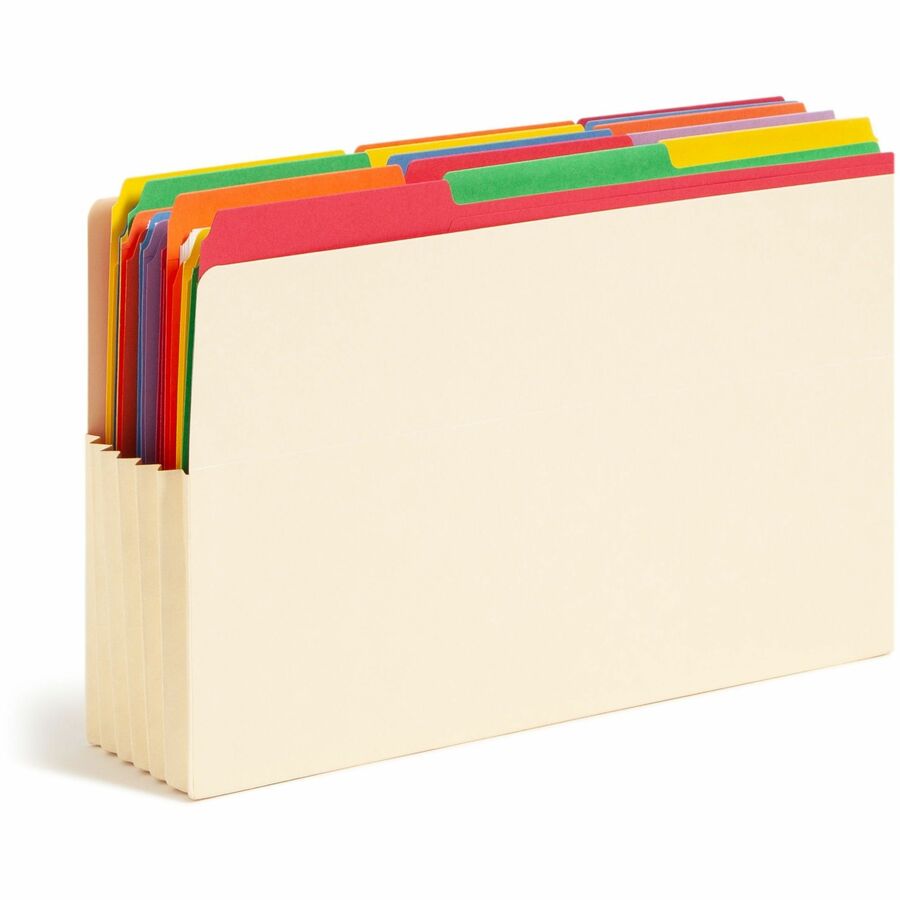 Smead Straight Tab Cut Legal Recycled File Pocket - 76174-NVXC