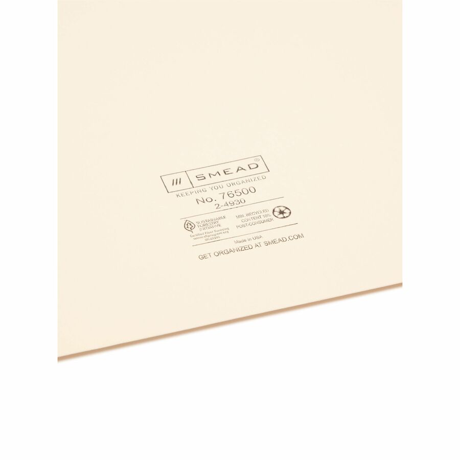 Smead Legal Recycled File Jacket - 76500-NVXC