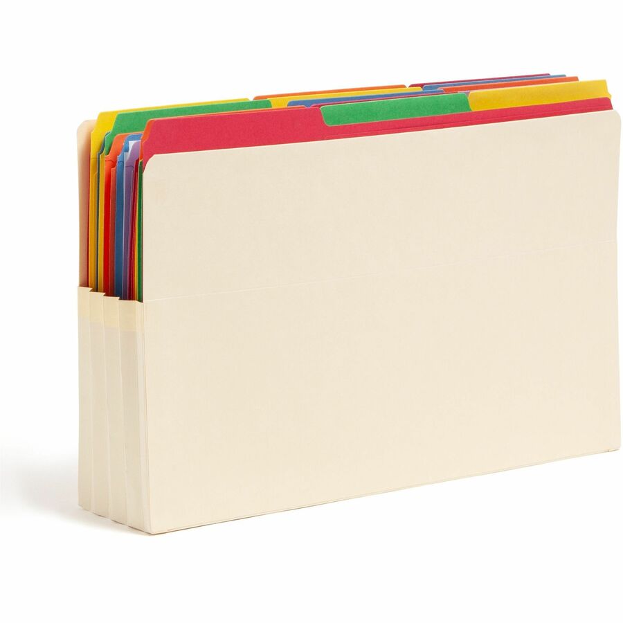 Smead Straight Tab Cut Legal Recycled File Pocket - 76124-NVXC