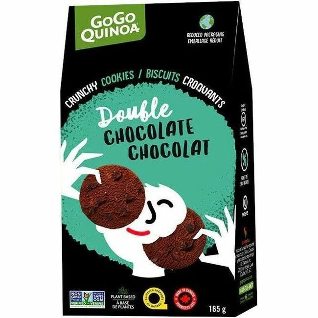 GoGo Quinoa Crunchy Cookies - Double Chocolate