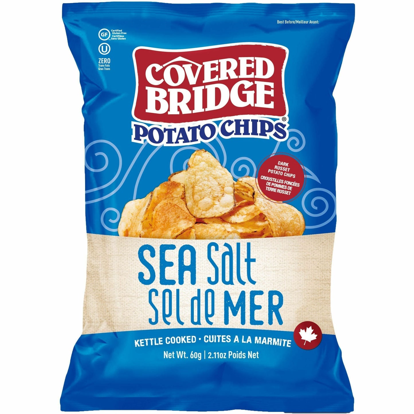 Covered Bridge Sea Salt Potato Chips