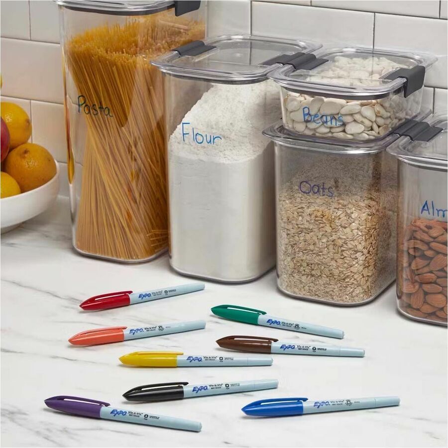 Expo Low Odor Wet Erase Markers, Fine Point - 16001-NVXC
