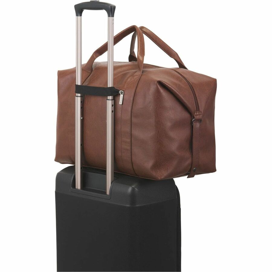 bugatti Palermo Carrying Case (Duffel) for 15.6" Travel - Cognac - DUF2623BU-COGNAC