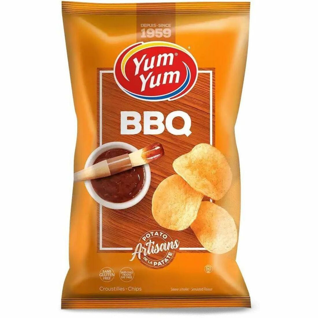 Yum Yum BBQ Potato Chips