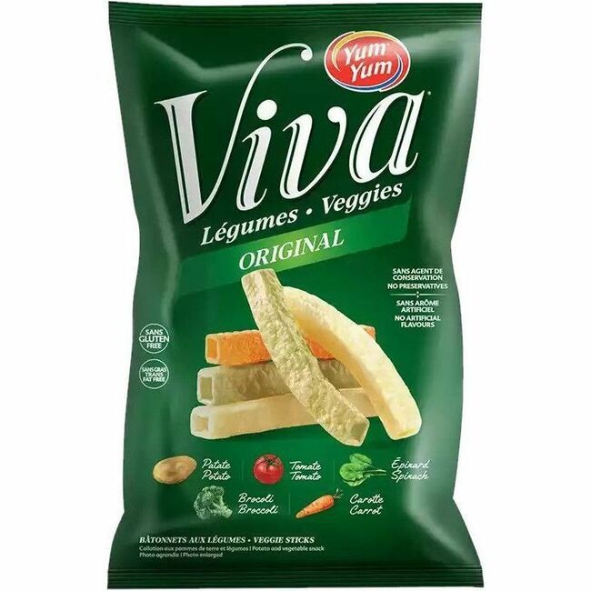 Yum Yum Viva Original Veggie Sticks