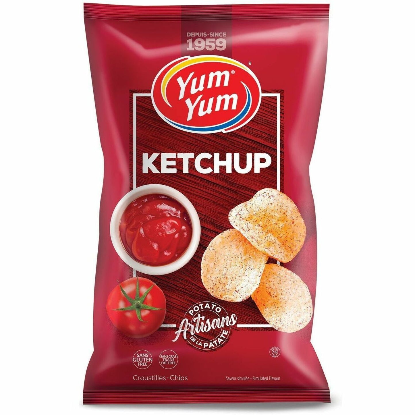 Yum Yum Ketchup Potato Chips