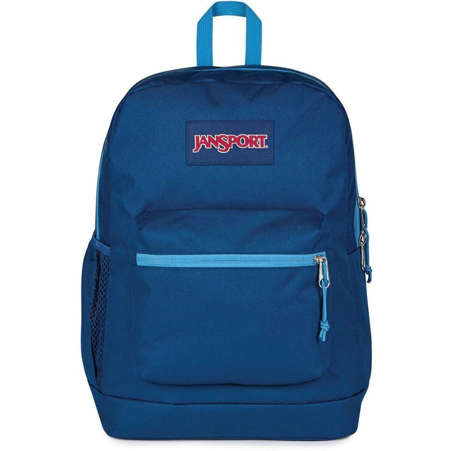 Jansport Cross Town Plus Carrying Case (Backpack) for 15" Notebook - Navy, Blue