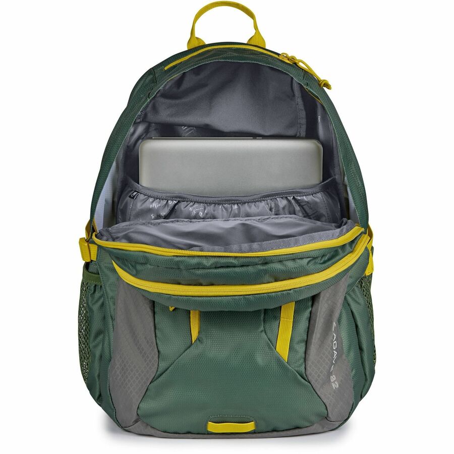 Jansport Agave Carrying Case (Backpack) for 15" Notebook - Cargo Green - JS00T14FKM1