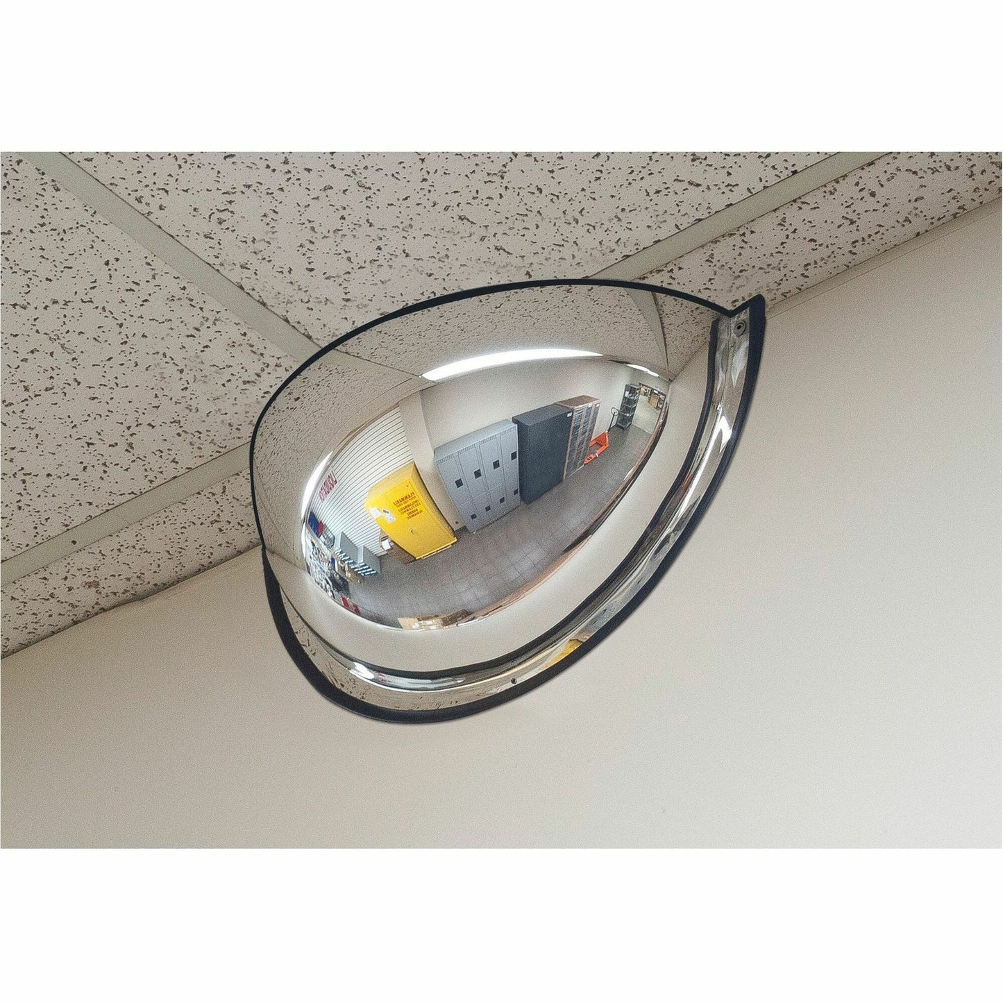 Zenith Safety Products 180° Dome Mirror, Half Dome, Open Top, 24" Diameter