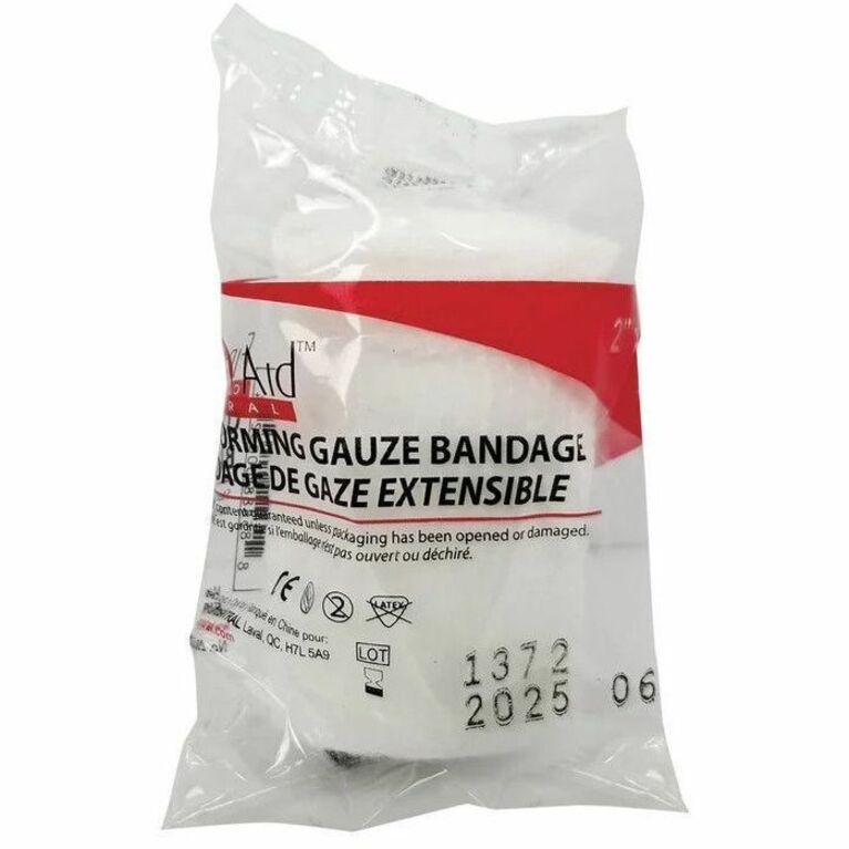 First Aid Central Conforming Gauze Bandages, 10 yards, Sterile, (2" or 4") - 200012
