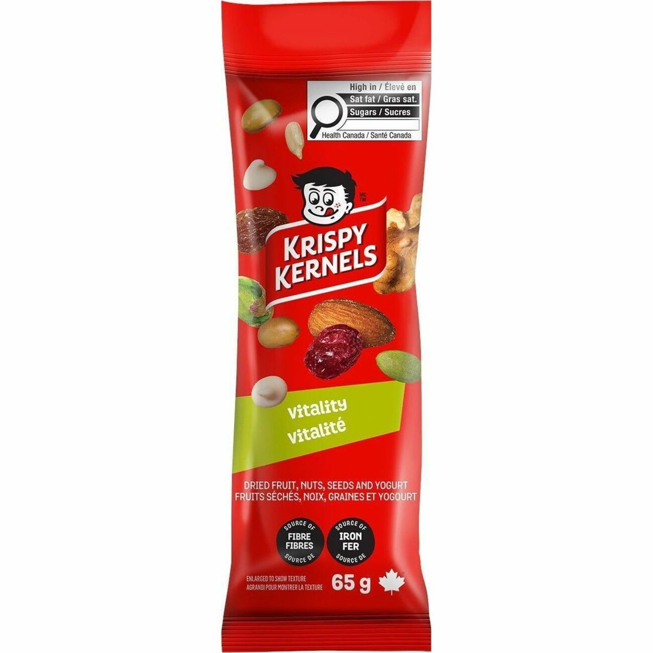 Krispy Kernels Vitality Dried Fruit and Nut Mix