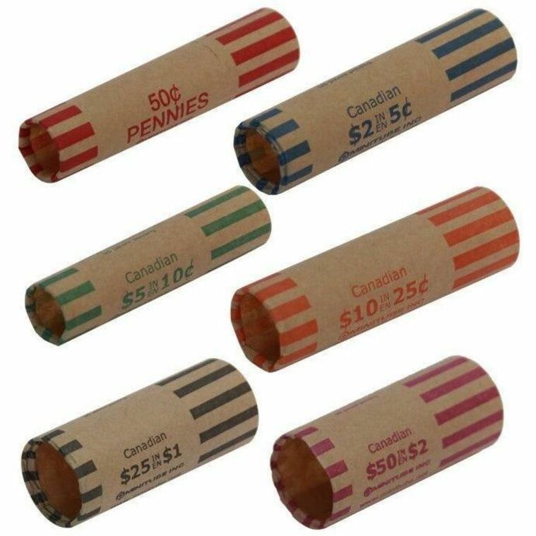Northern Specialty Supplies Crimped-End Canadian Coin Wrappers - 57110