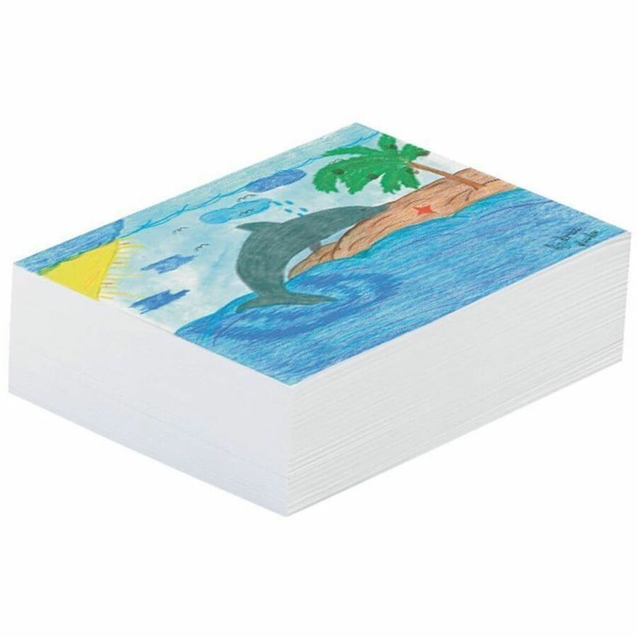 Pacon® Newsprint Paper, White, 8-1/2" x 11" , 500 Sheets