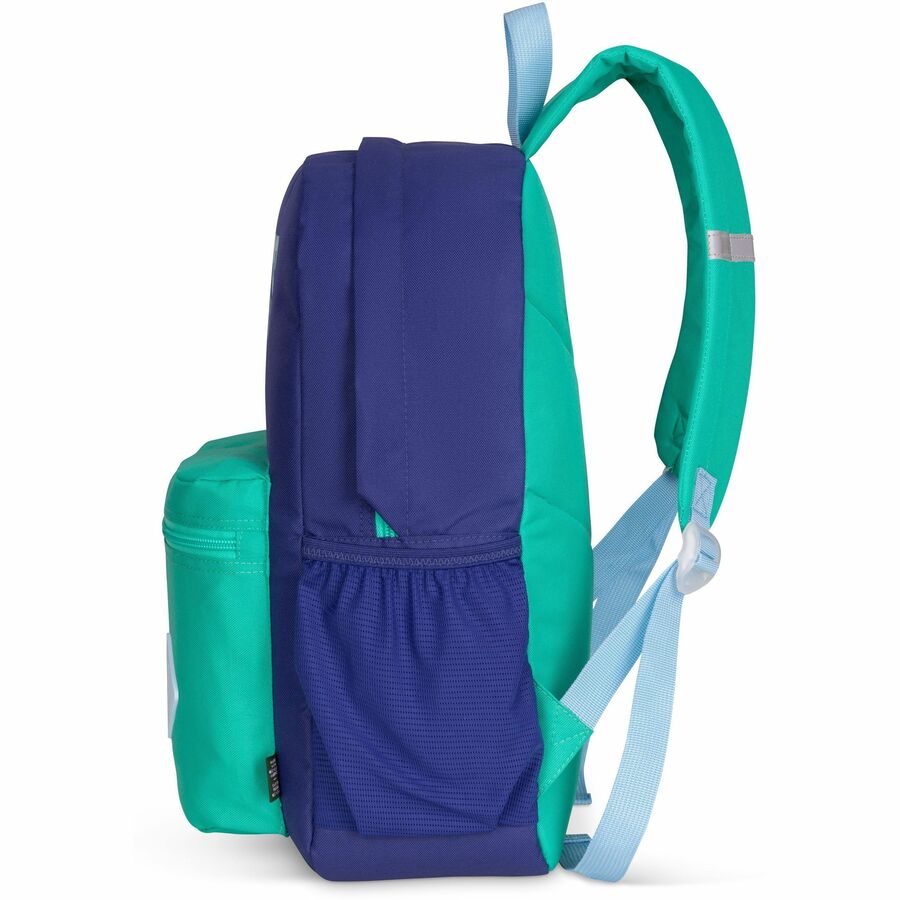 Roots Carrying Case (Backpack) School - Navy, Green - RTS6912 173