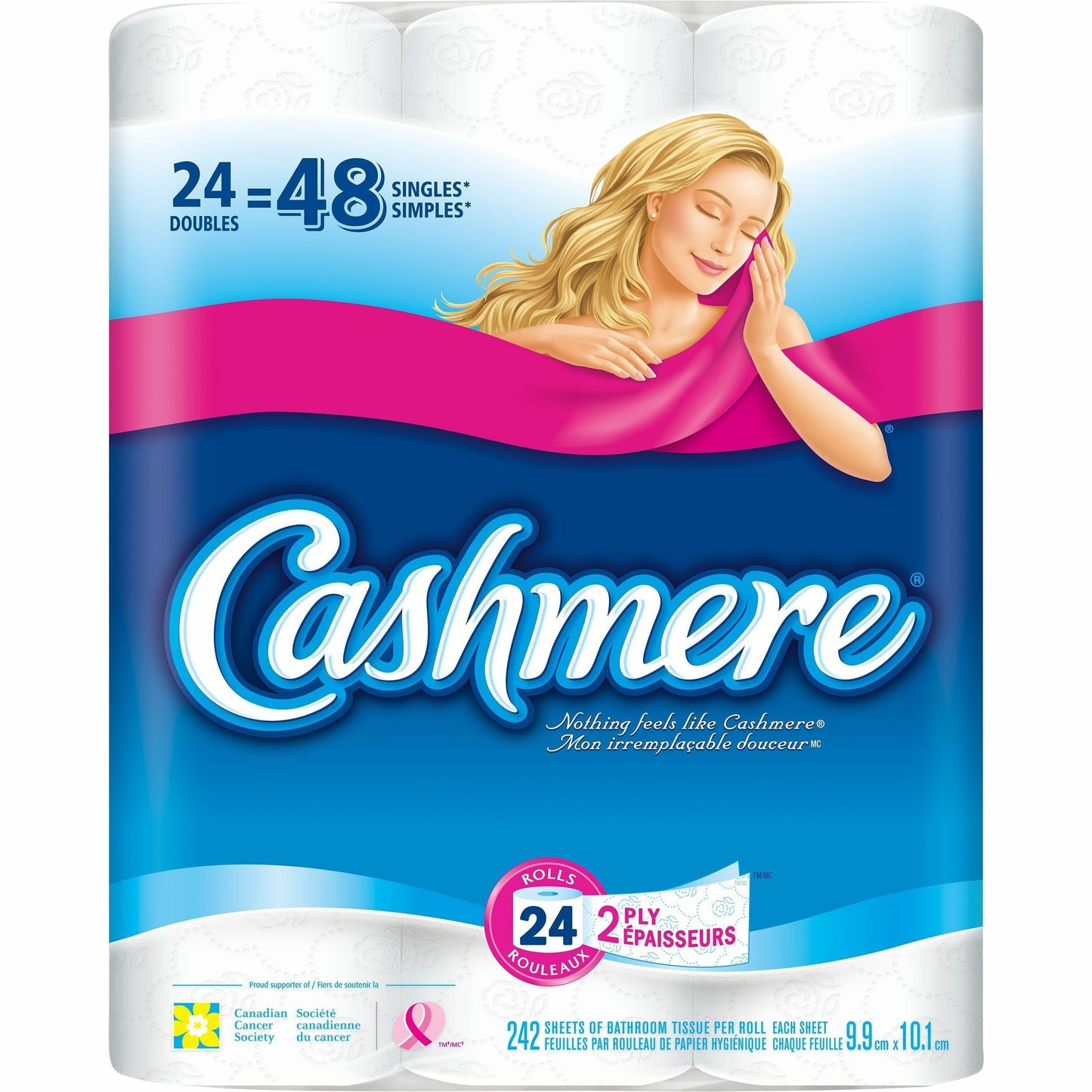 Cashmere Double Bathroom Tissue 2-ply