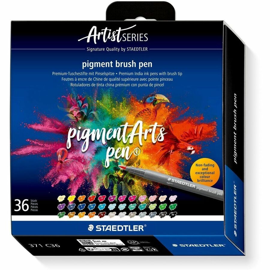 Staedtler pigment brush pen 371 - 371 C36