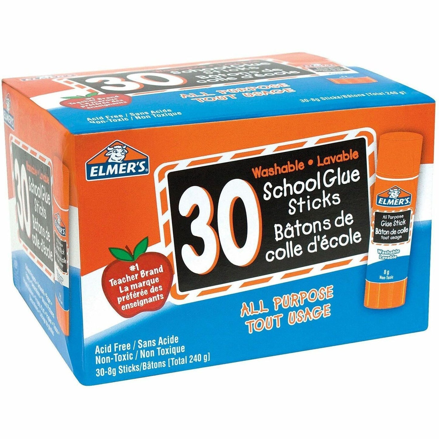 Elmer's All Purpose Washable School Glue Sticks
