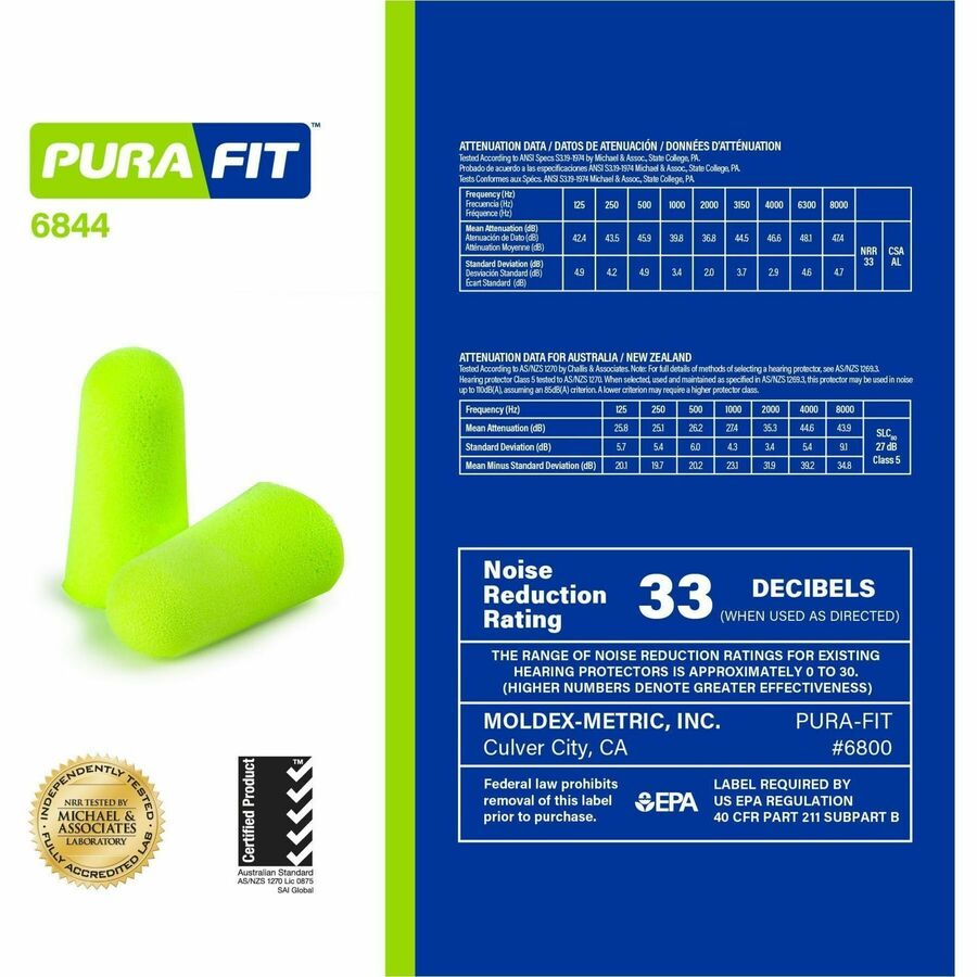 Moldex Earplug Dispenser Pura-Fit Uncorded - 6844