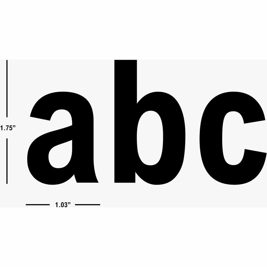 Avery Pre-Cut Vinyl Lowercase Letters - 45957