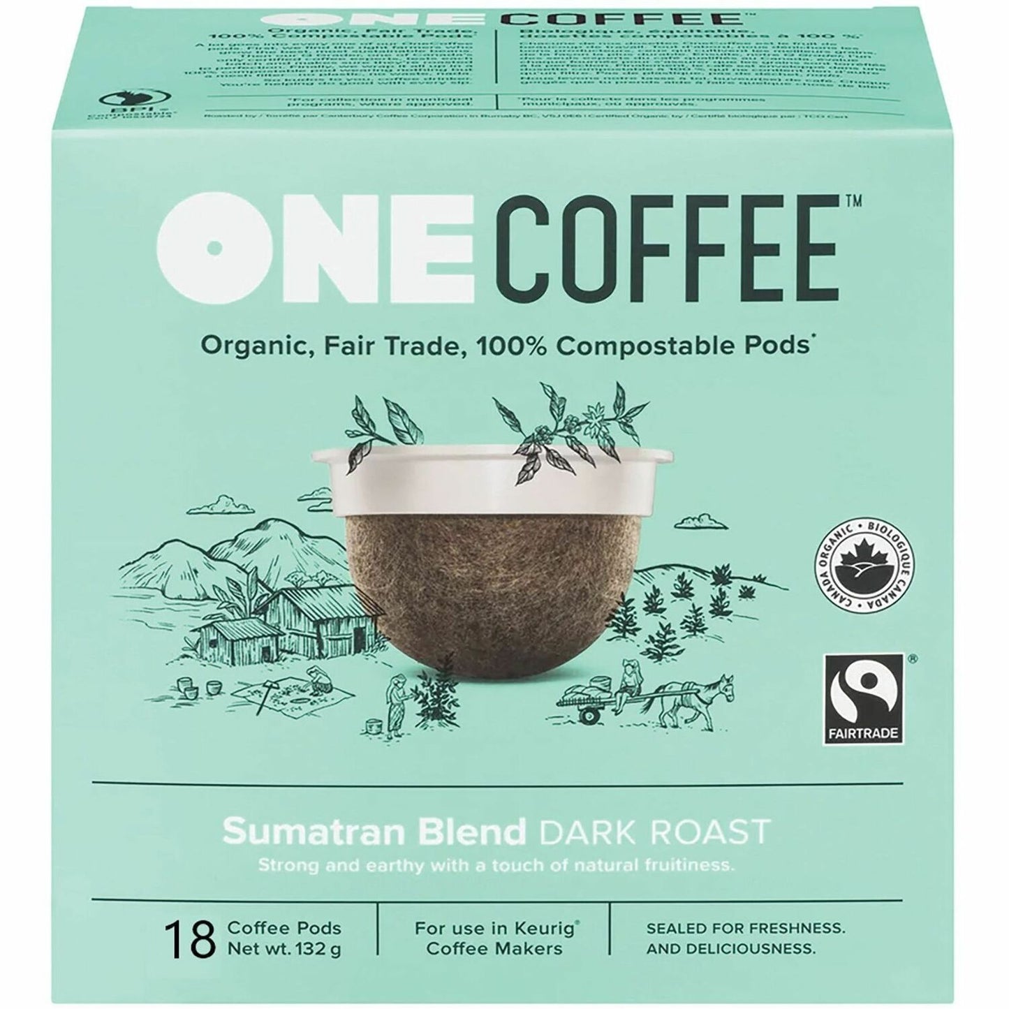 OneCoffee K-Cup Sumatran Blend