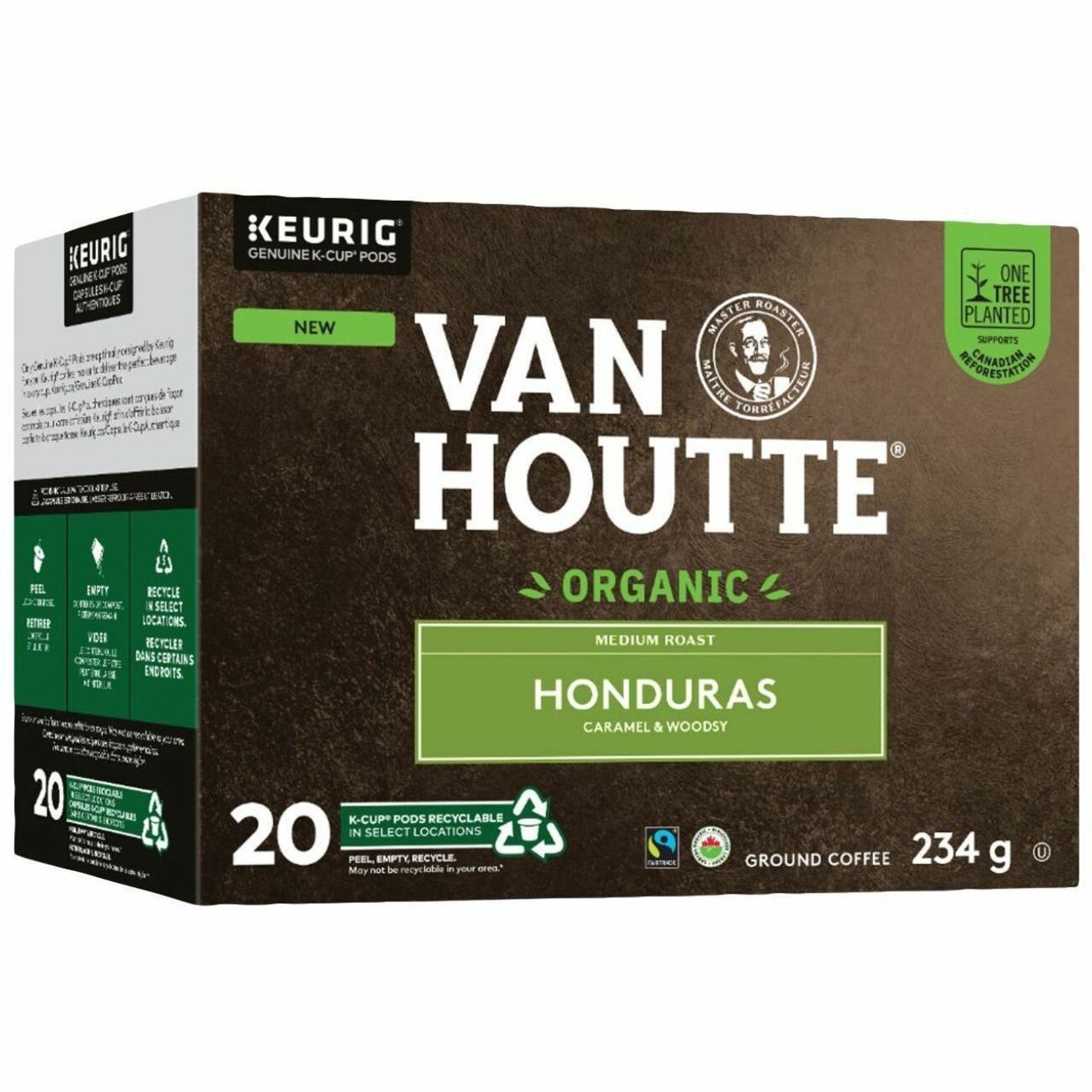 VAN HOUTTE K-Cup, Pod Honduras Organic K-Cup Pods