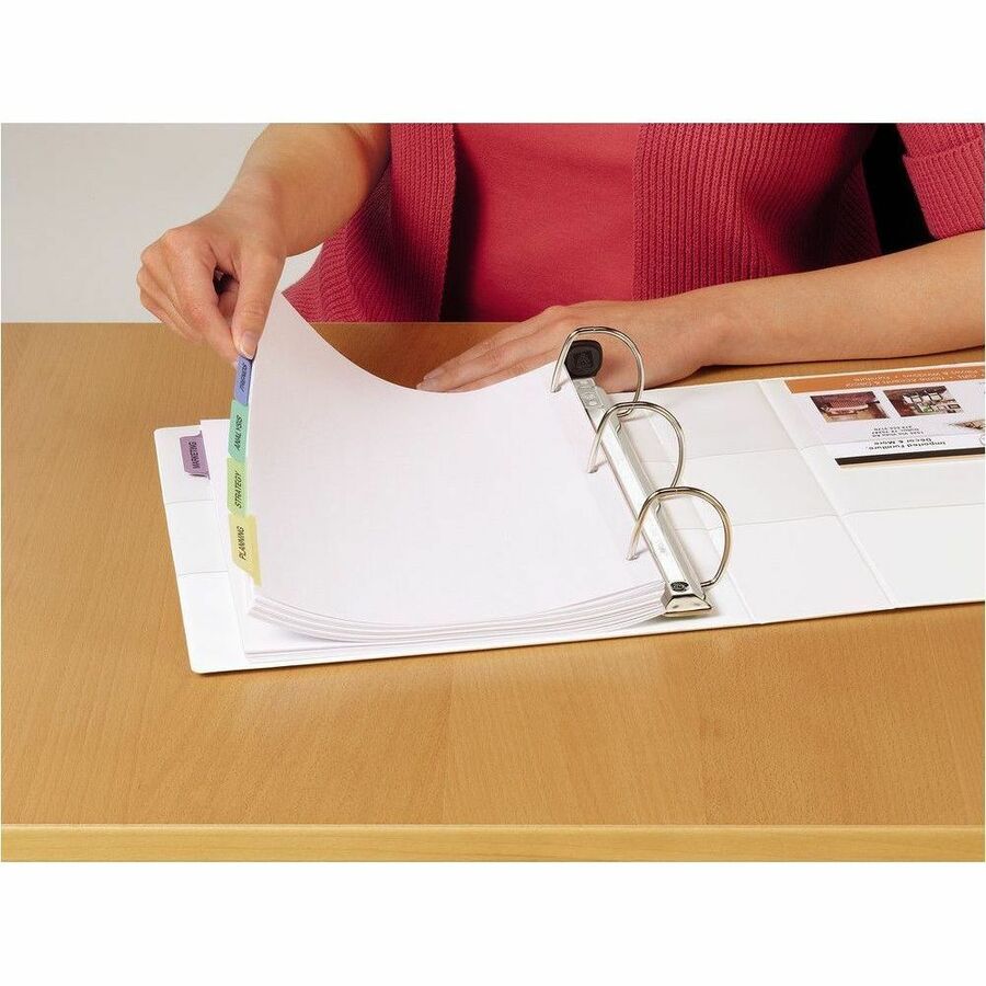 Avery Big Tab™ Insertable Plastic Dividers for Laser and Inkjet Printers, 9-1/4" x 11-1/8" , 5 tabs - 11900