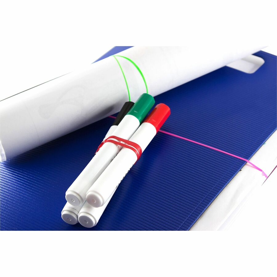 Conserve PlastiBands 4 1/4" 100 Pack ASSORTED Colors (SF-6000) - SF-6000