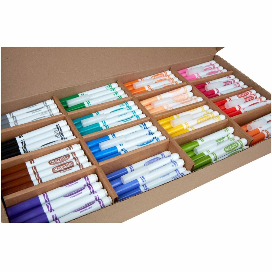 Crayola 16-Color Marker Classpack - 58-8201