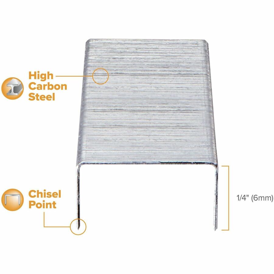 Bostitch PowerCrown 1/4" Standard Premium Staples - SBS19 1/4-CP