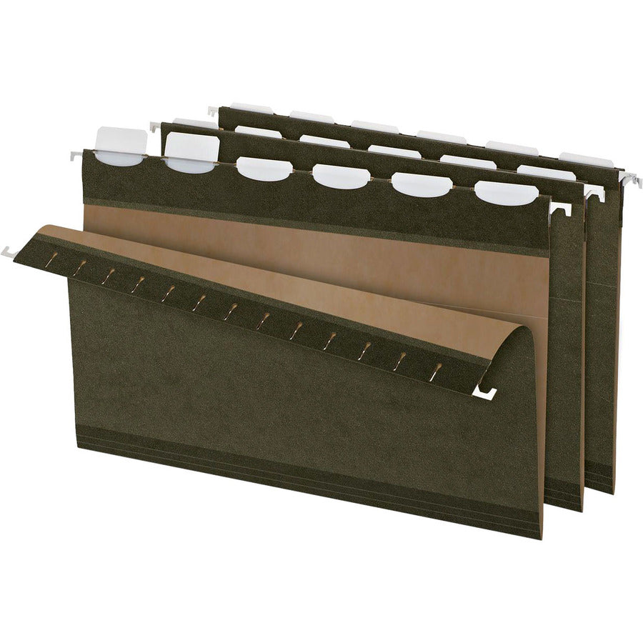 Pendaflex Ready-Tab 1/5 Tab Cut Legal Recycled Hanging Folder - 42591