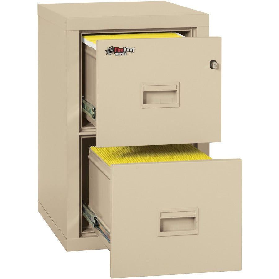FireKing Insulated Turtle File Cabinet - 2-Drawer - 2R-1822-C-PA