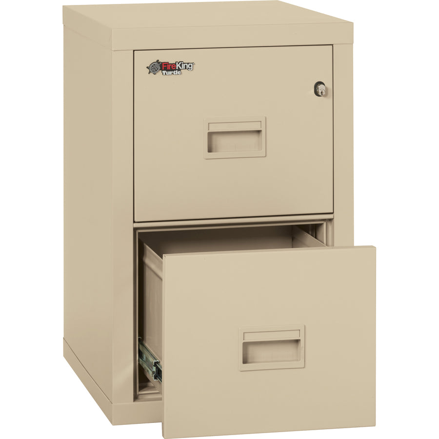 FireKing Insulated Turtle File Cabinet - 2-Drawer - 2R-1822-C-PA