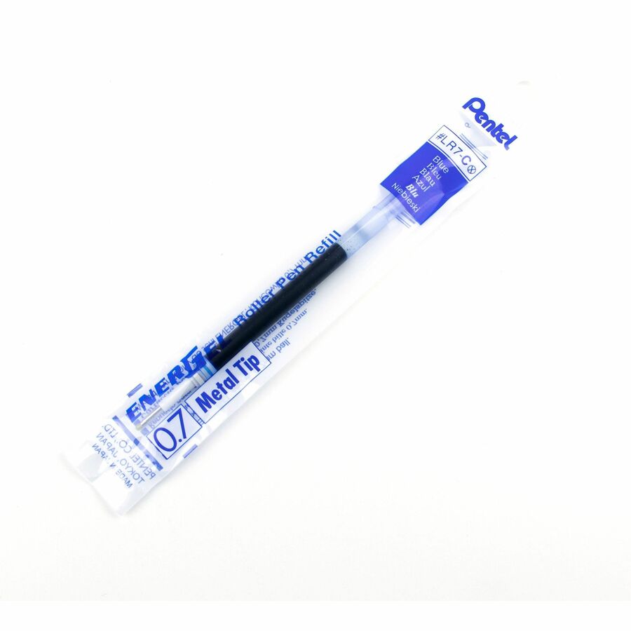 Refill Ink - For EnerGel Gel Pen, (0.7mm) Medium Point, Blue Ink - LR7-C