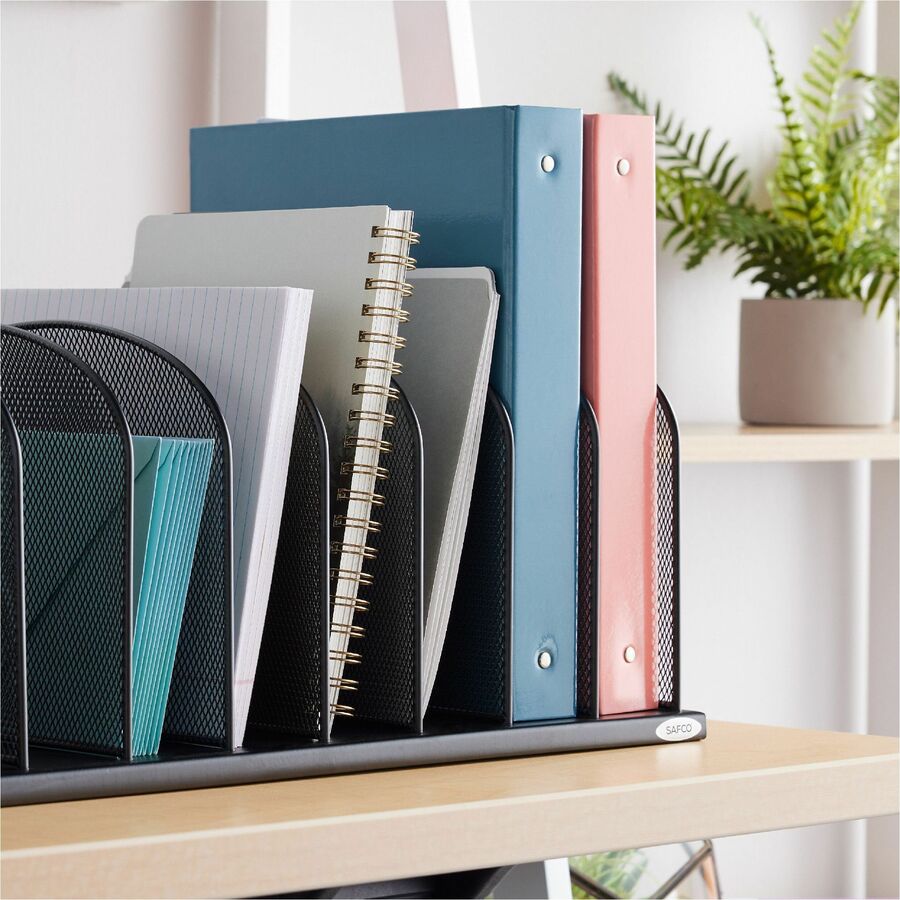 Safco Mesh Desk Organizers - 3253BL