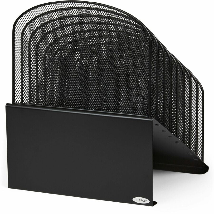 Safco Onyx Wire Mesh Desktop Organizer - 3258BL