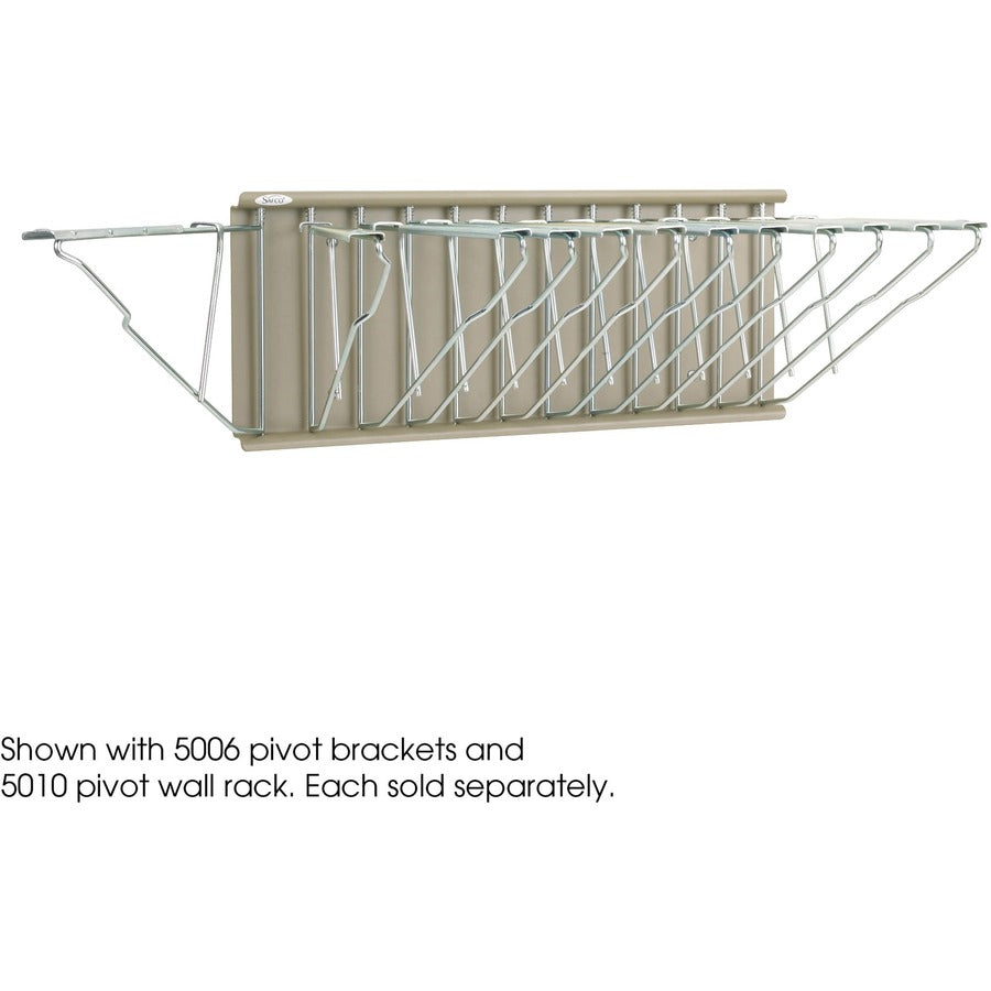 Safco Pivot Wall Rack - 5016