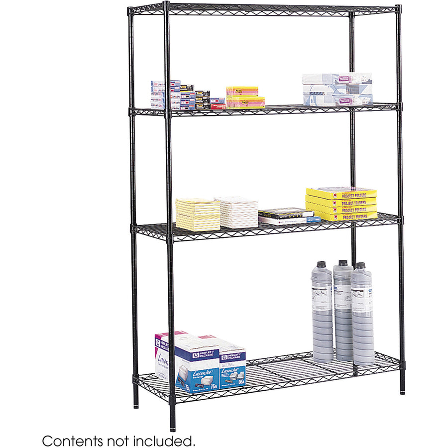 Safco Commercial Wire Shelving - 5241BL
