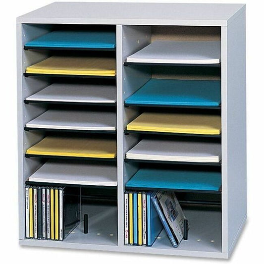 Safco Adjustable Shelves Literature Organizers