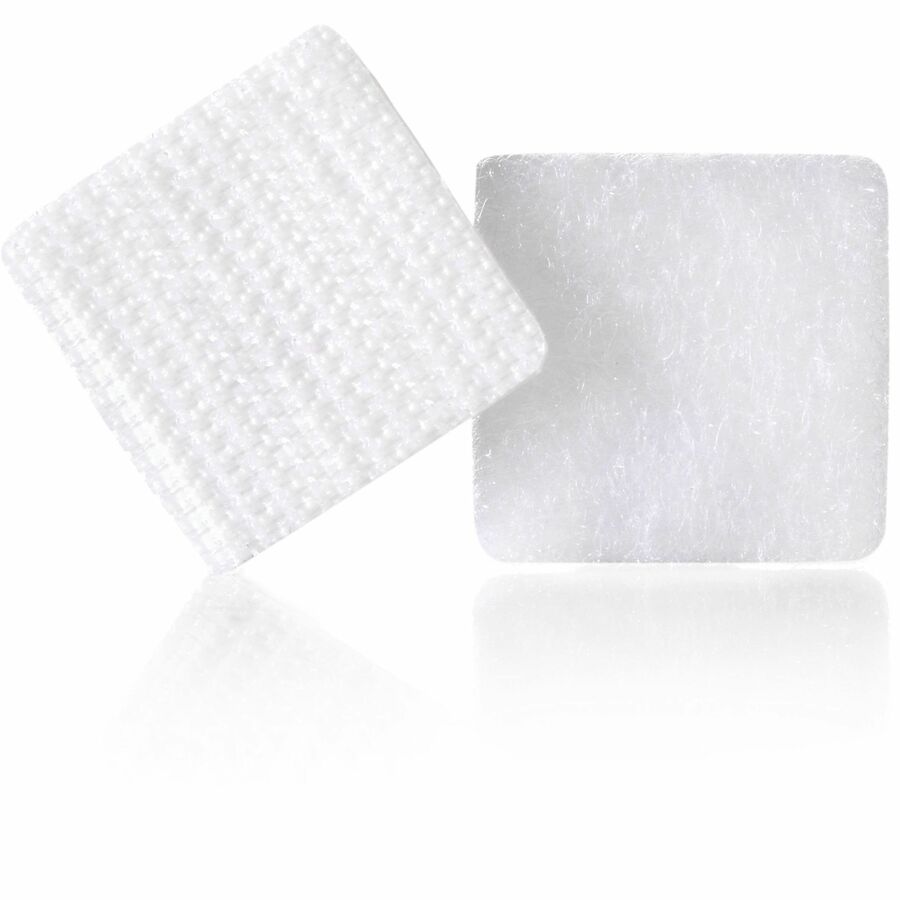 VELCRO® Sticky Back 7/8in Squares White 12 ct - 90073