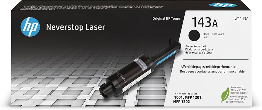 HP 143A Black Toner Reload Kit