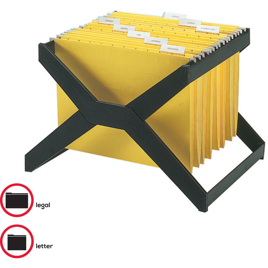 HANG F/FLDR XRACK LTR/LGL*BLCK