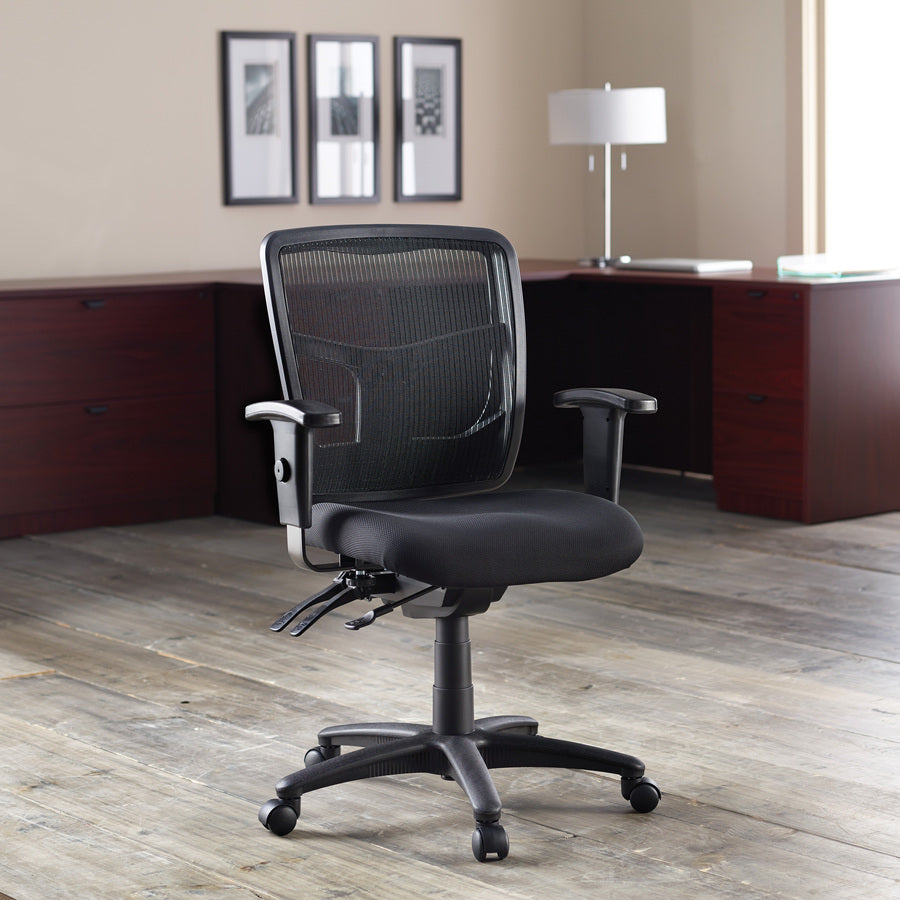CHAIR M-BACK STEEL/MESH FABRIC