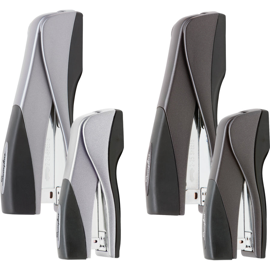 STAPLER OPTIMA F/STRIP *SILVER